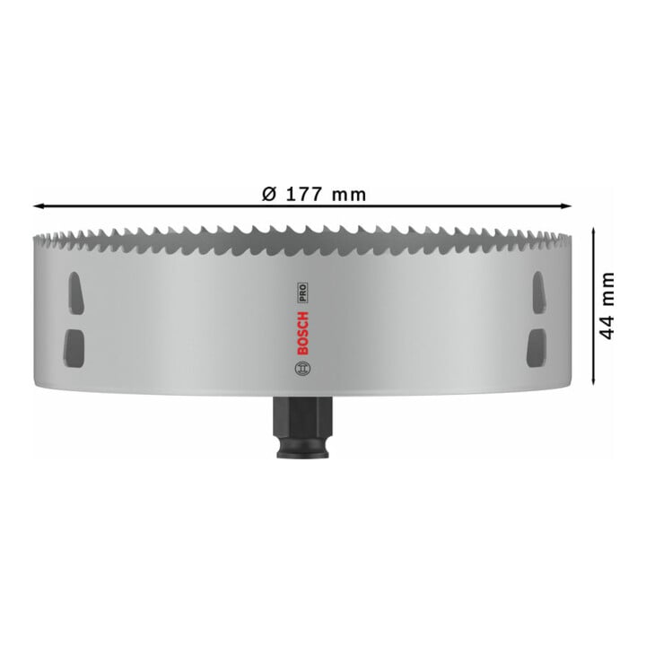 Bosch PRO Multi Material PC Plus Lochsäge, 177 mm