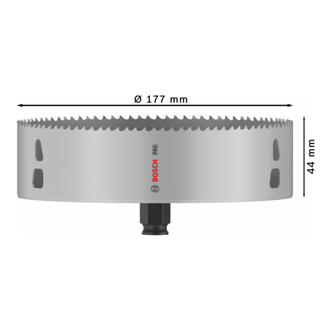 Bosch PRO Multi Material PC Plus Lochsäge, 177 mm