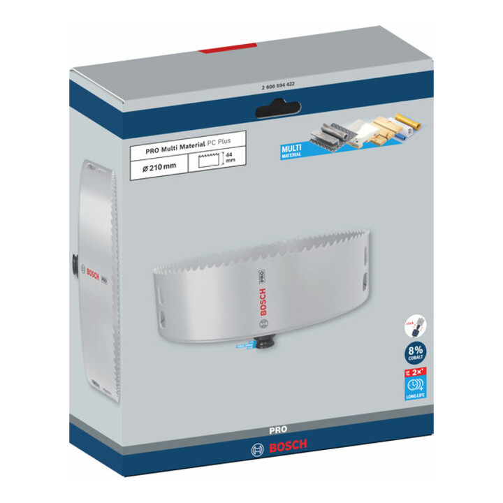 Bosch PRO Multi Material PC Plus Lochsäge, 210 mm