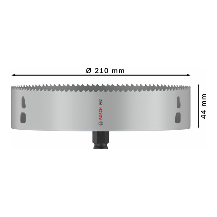 Bosch PRO Multi Material PC Plus Lochsäge, 210 mm