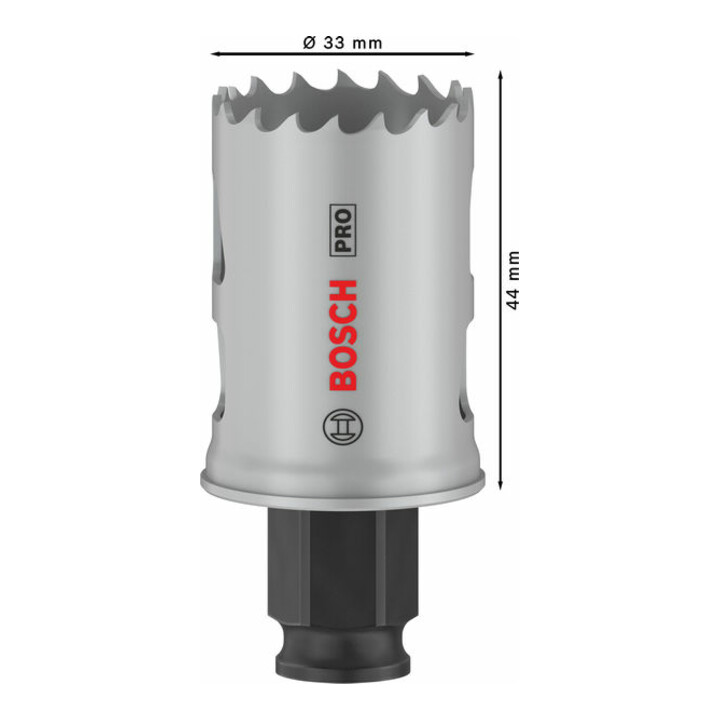 Bosch PRO Multi Material PC Plus Lochsäge, 33 mm