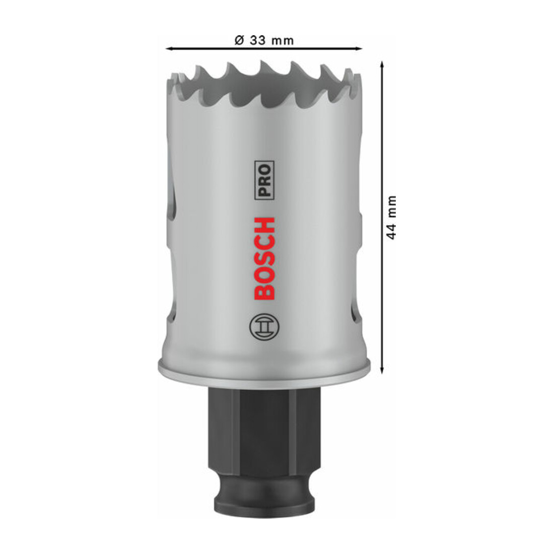 Bosch PRO Multi Material PC Plus Lochsäge, 33 mm