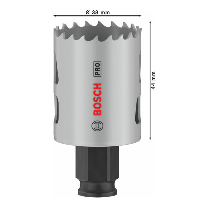 Bosch PRO Multi Material PC Plus Lochsäge, 38 mm