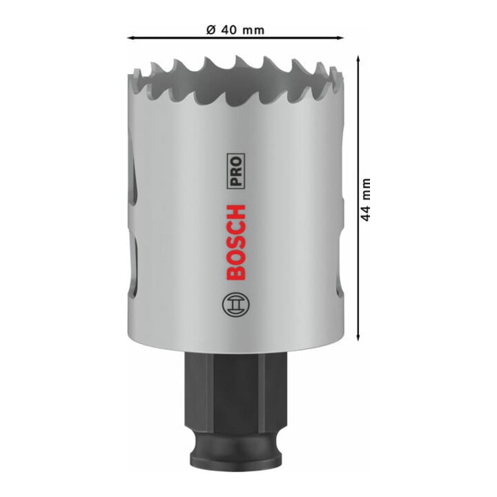 Bosch PRO Multi Material PC Plus Lochsäge, 40 mm