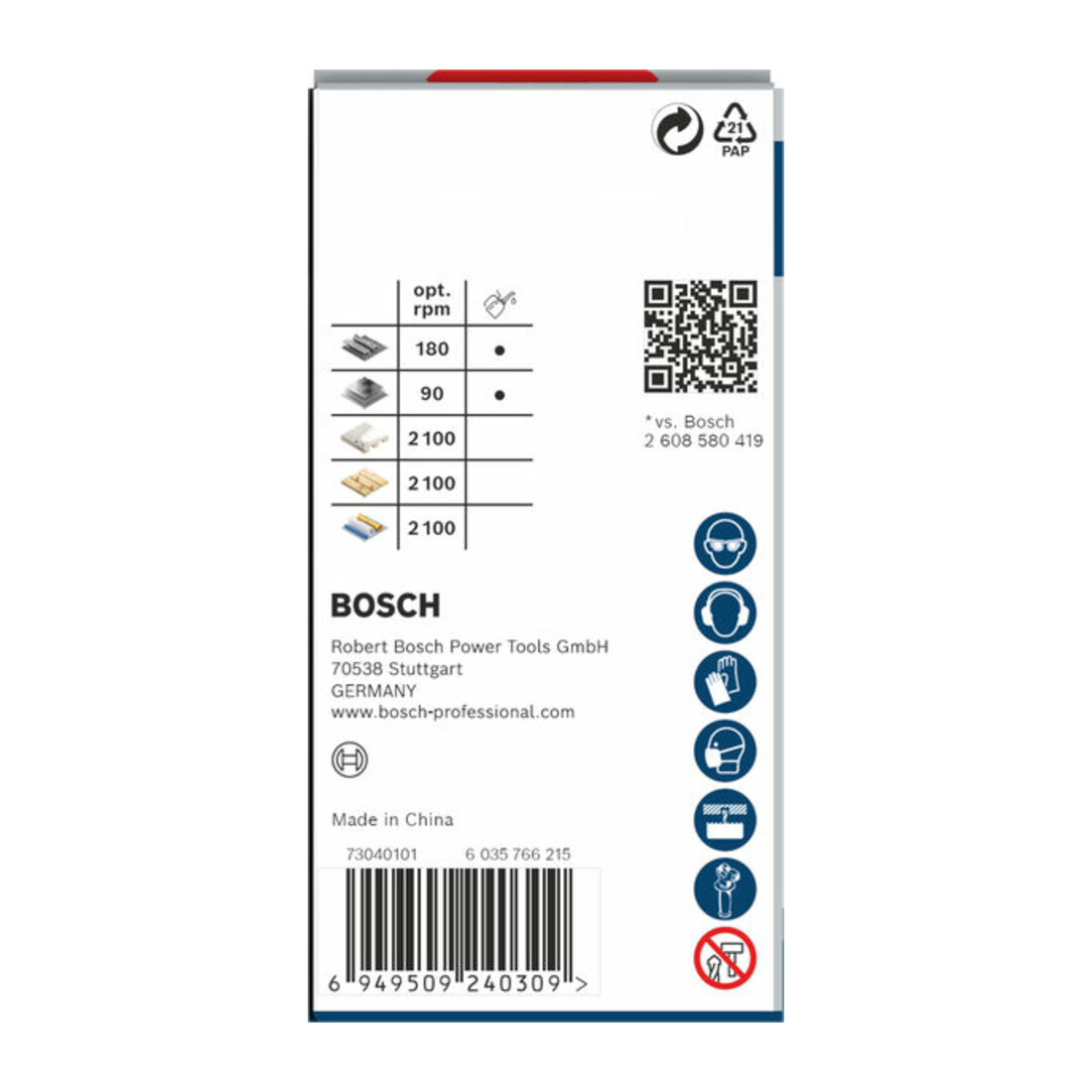 Bosch PRO Multi Material PC Plus Lochsäge, 48 mm