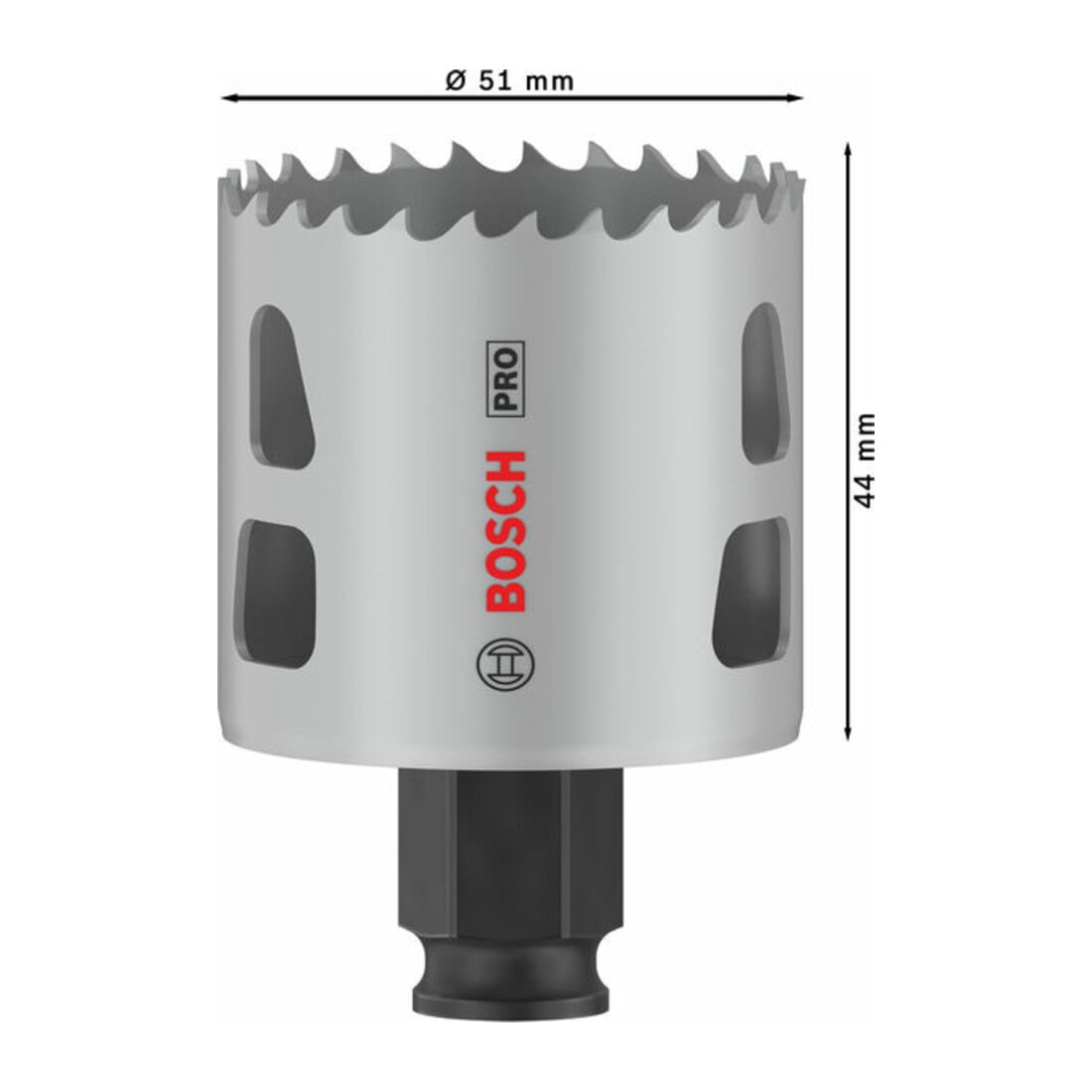 Bosch PRO Multi Material PC Plus Lochsäge, 51 mm, 24-tlg