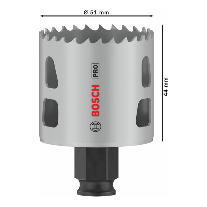 Bosch PRO Multi Material PC Plus Lochsäge, 51 mm