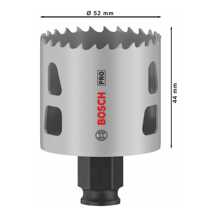 Bosch PRO Multi Material PC Plus Lochsäge, 52 mm