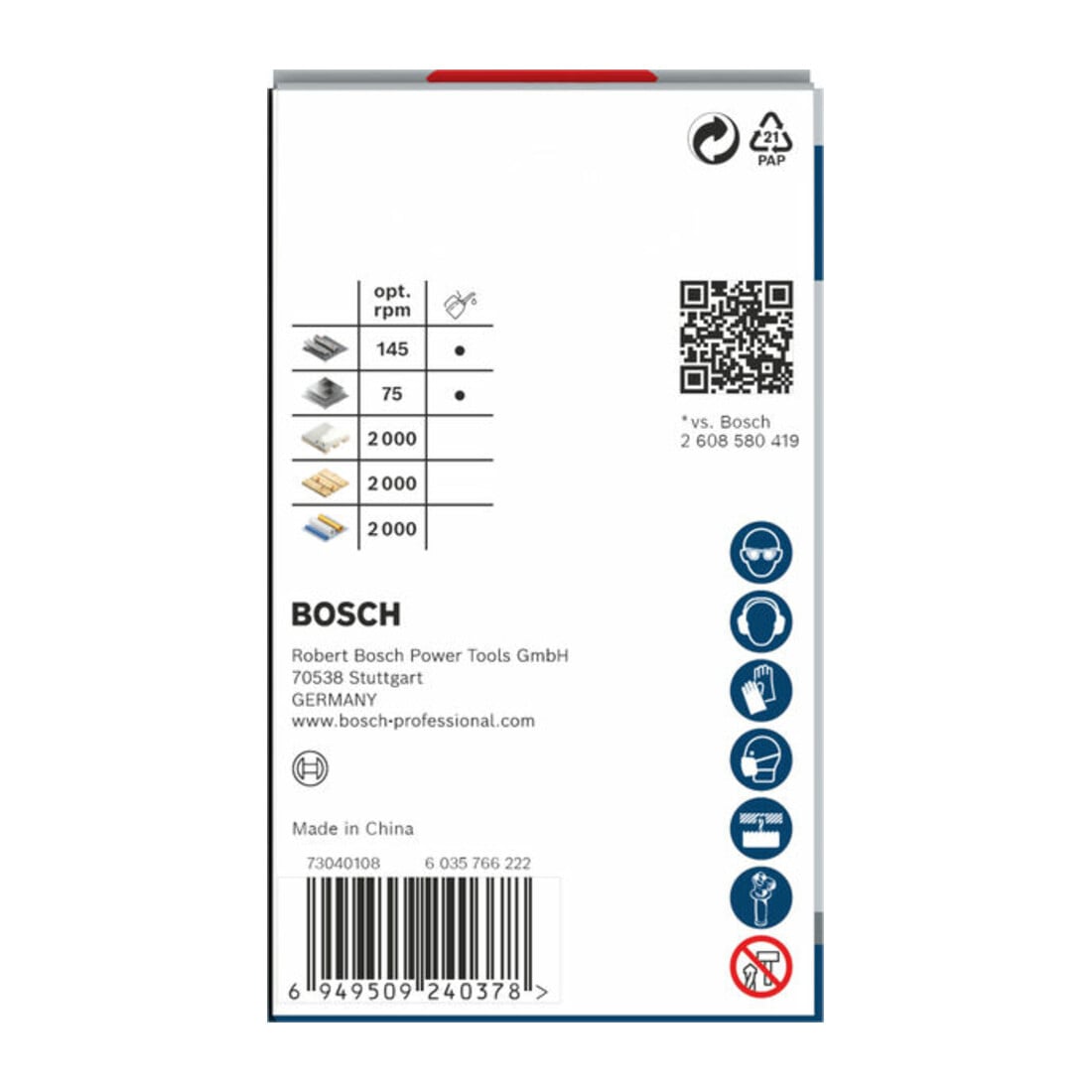 Bosch PRO Multi Material PC Plus Lochsäge, 59 mm