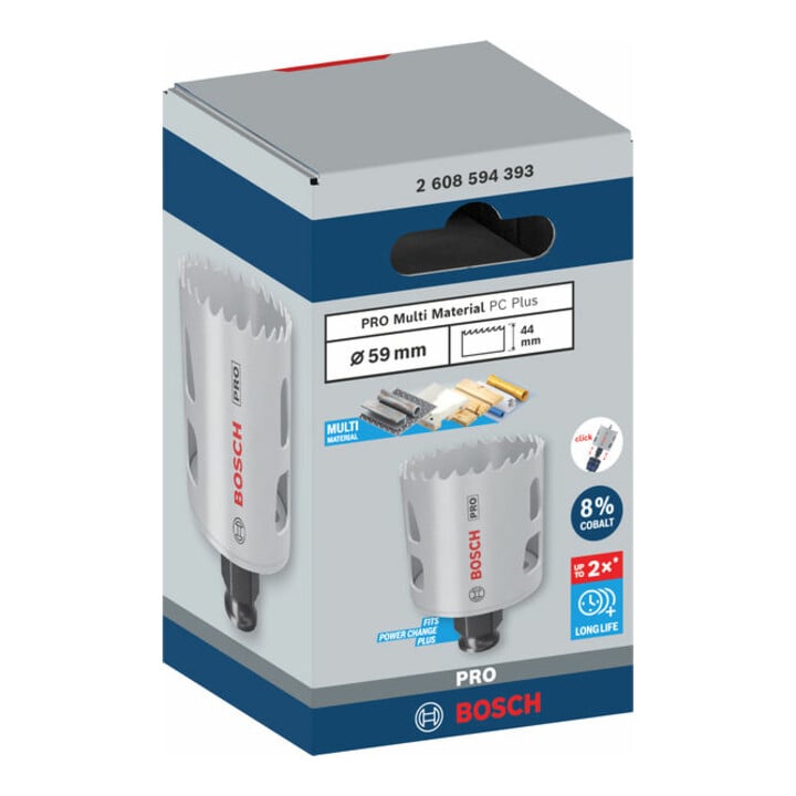Bosch PRO Multi Material PC Plus Lochsäge, 59 mm