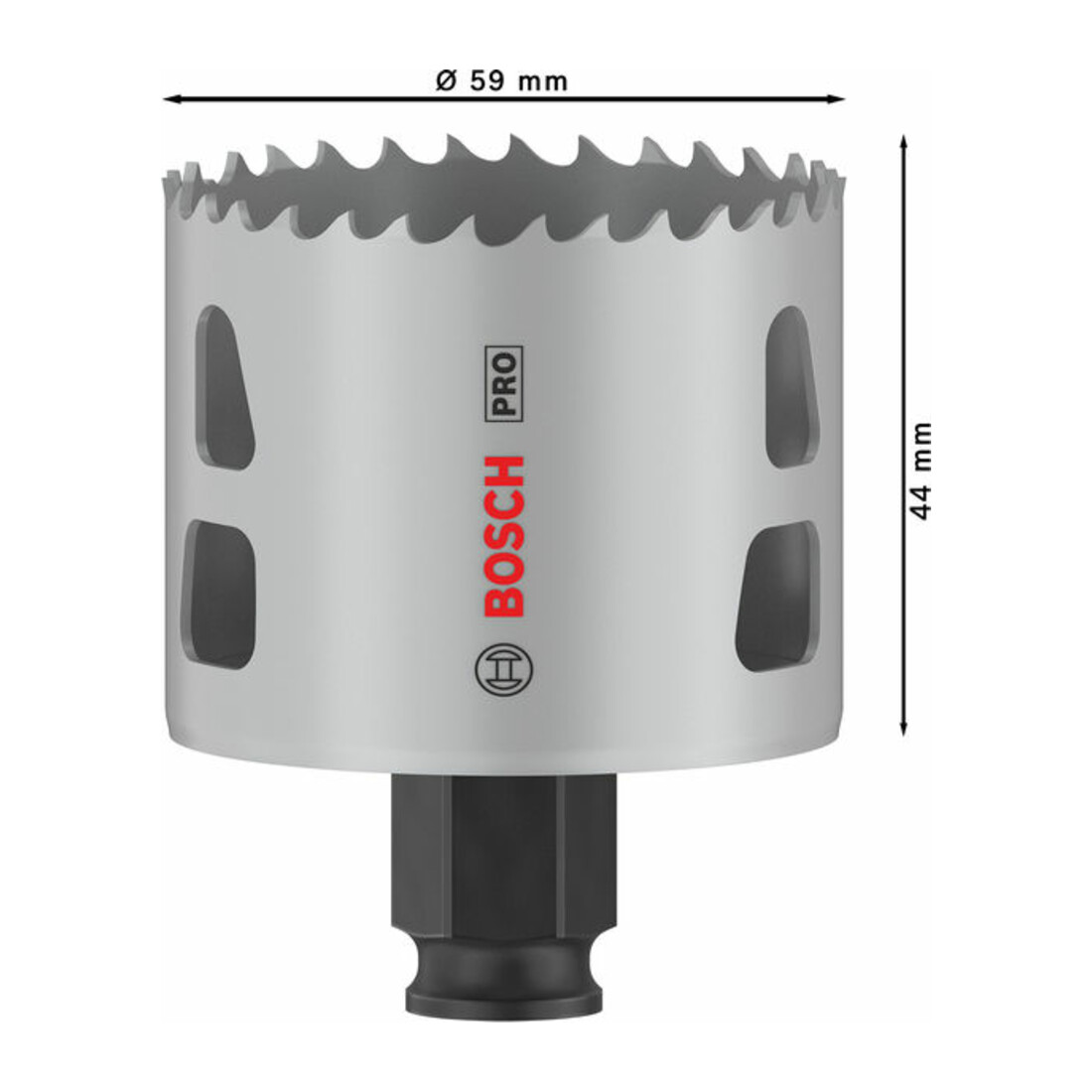 Bosch PRO Multi Material PC Plus Lochsäge, 59 mm