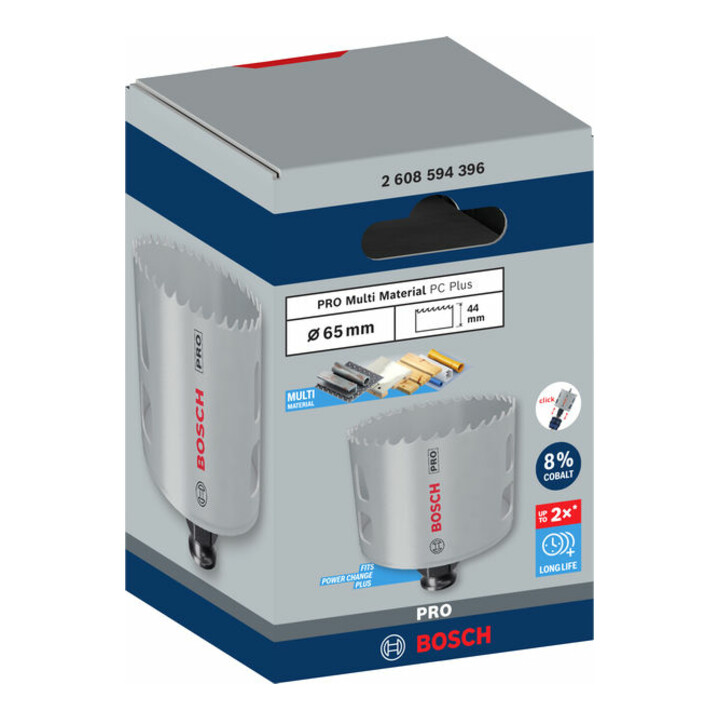 Bosch PRO Multi Material PC Plus Lochsäge, 65 mm