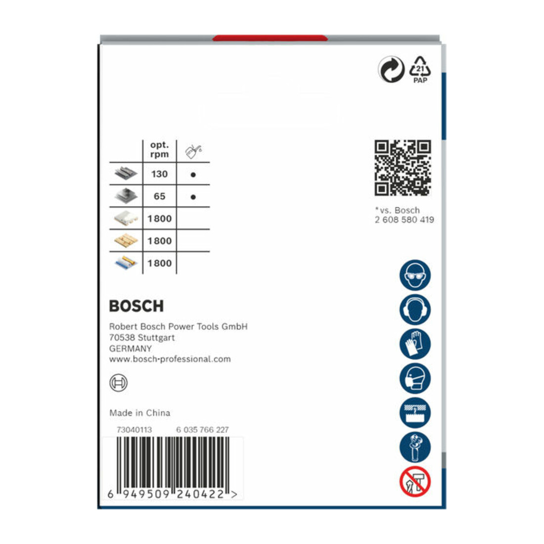 Bosch PRO Multi Material PC Plus Lochsäge, 68 mm