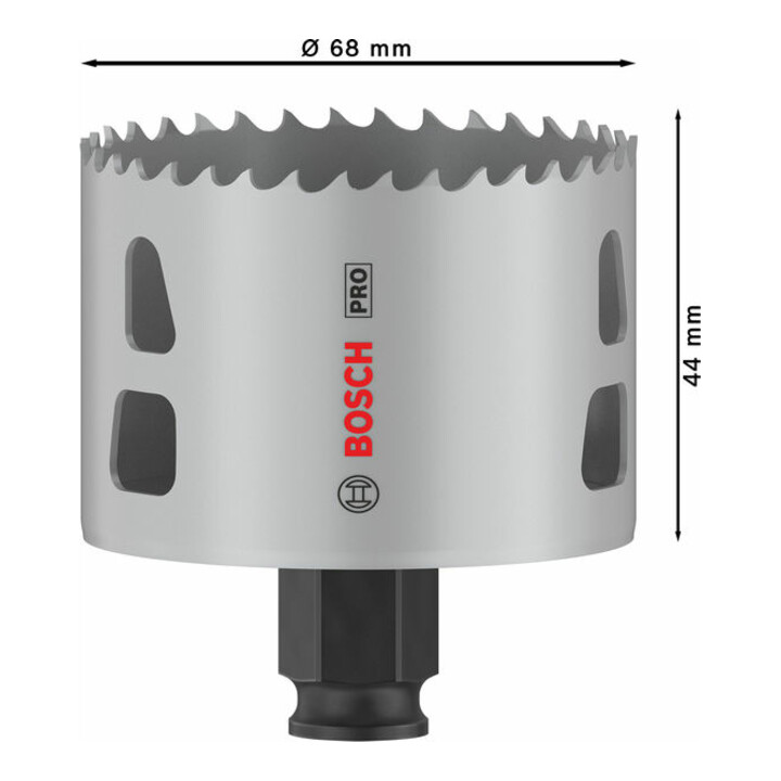 Bosch PRO Multi Material PC Plus Lochsäge, 68 mm