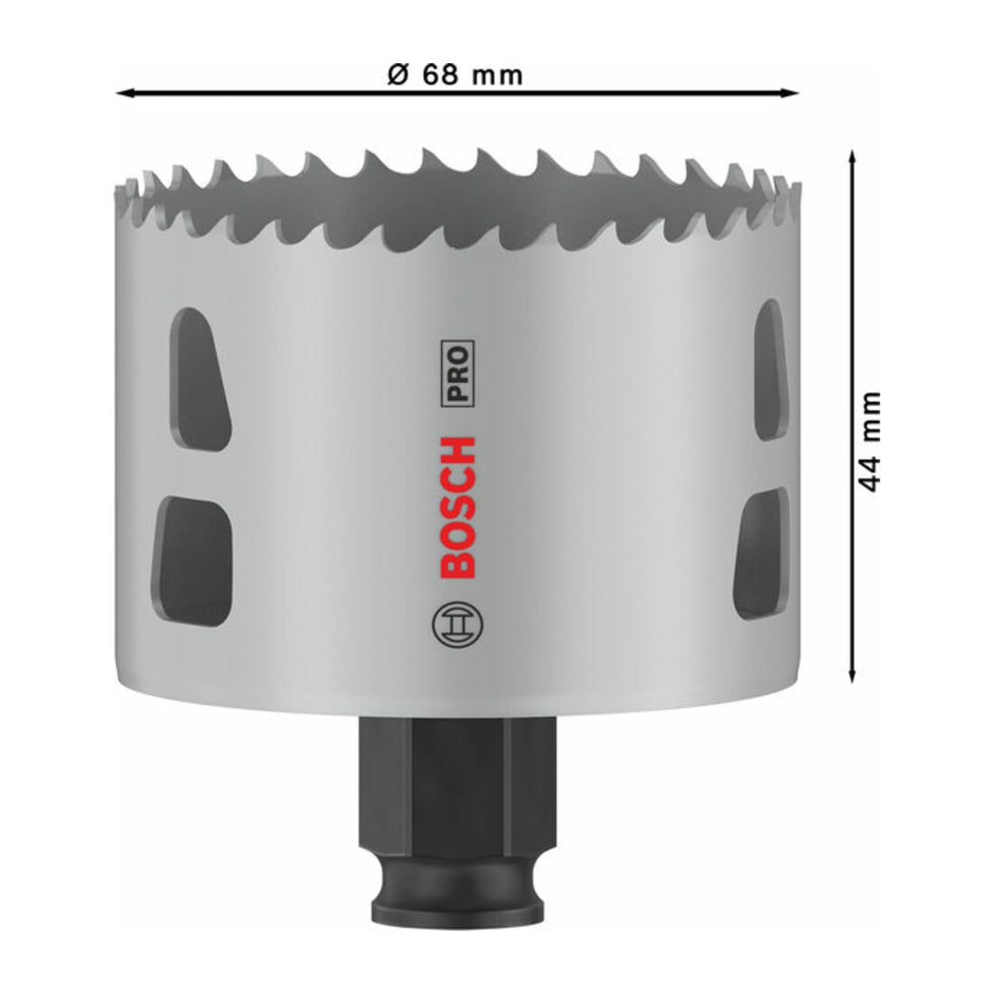 Bosch PRO Multi Material PC Plus Lochsäge, 68 mm