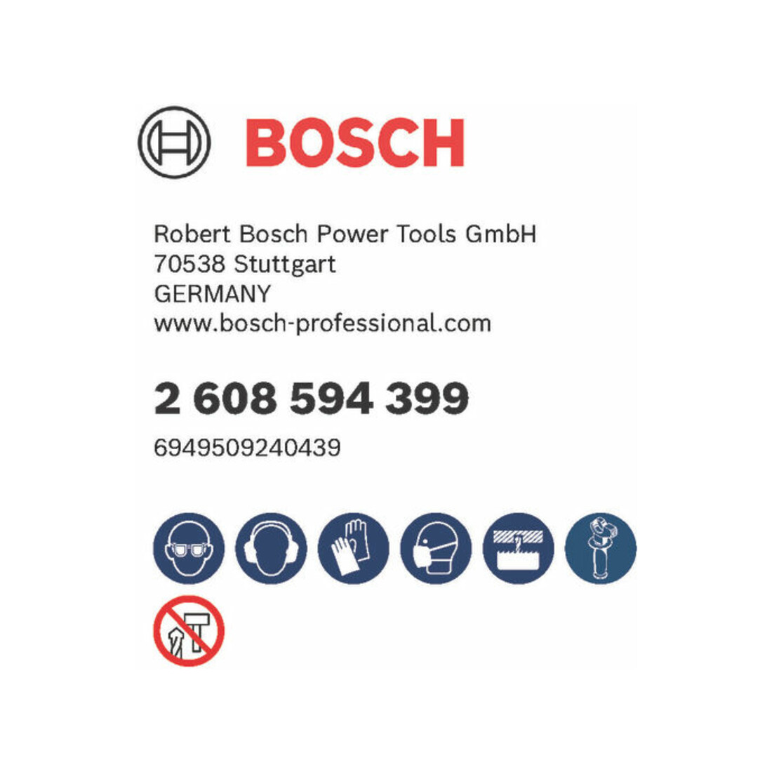 Bosch PRO Multi Material PC Plus Lochsäge, 68 mm, Starter-Set, 5-tlg.