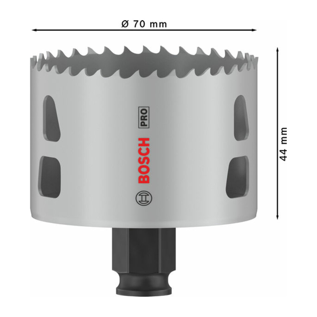 Bosch PRO Multi Material PC Plus Lochsäge, 70 mm