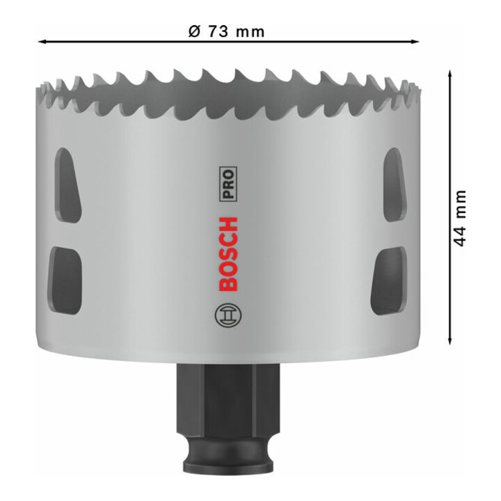 Bosch PRO Multi Material PC Plus Lochsäge, 73 mm