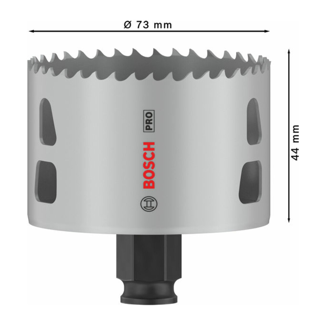 Bosch PRO Multi Material PC Plus Lochsäge, 73 mm