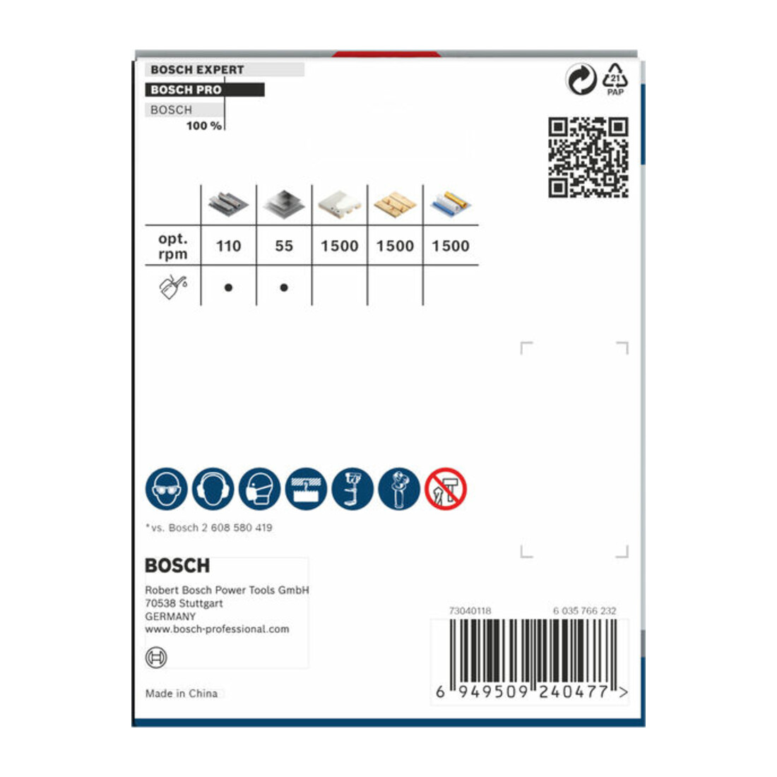 Bosch PRO Multi Material PC Plus Lochsäge, 79 mm