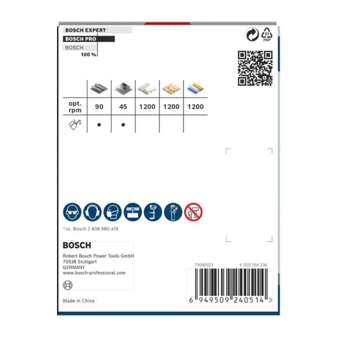 Bosch PRO Multi Material PC Plus Lochsäge, 92 mm