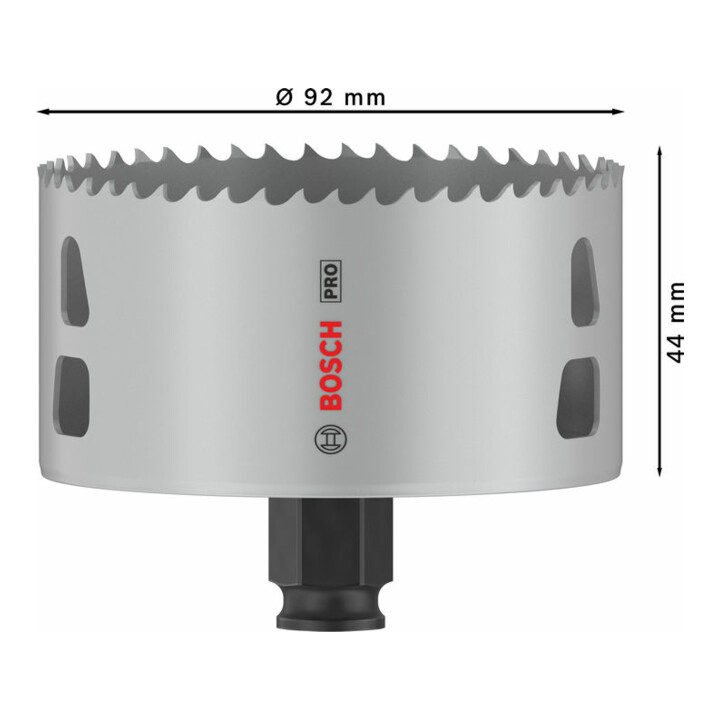 Bosch PRO Multi Material PC Plus Lochsäge, 92 mm