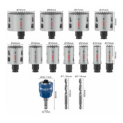 Bosch PRO Multi Material PC Plus Lochsägen-Set, 19-76 mm,14-tlg.-5