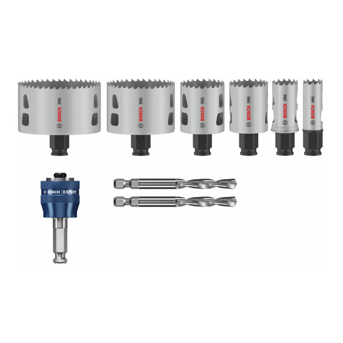 Bosch PRO Multi Material PC Plus Lochsägen-Set, 19-83 mm 9-tlg.