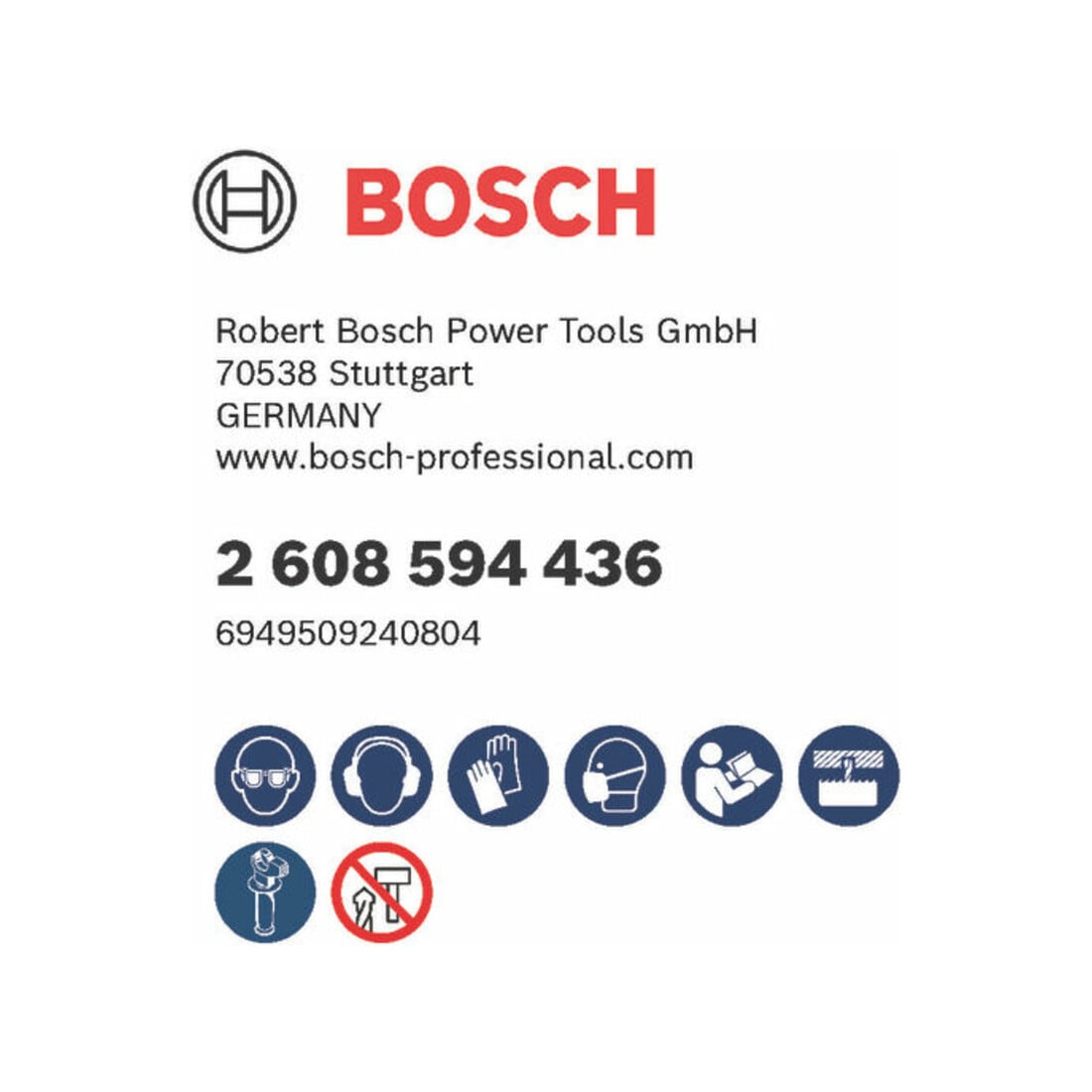 Bosch PRO Multi Material PC Plus Lochsägen-Set, 20, 29, 64 mm, 9-tlg.