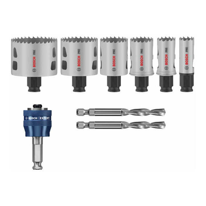 Bosch PRO Multi Material PC Plus Lochsägen-Set, 20-38, 64 mm, 9-tlg.