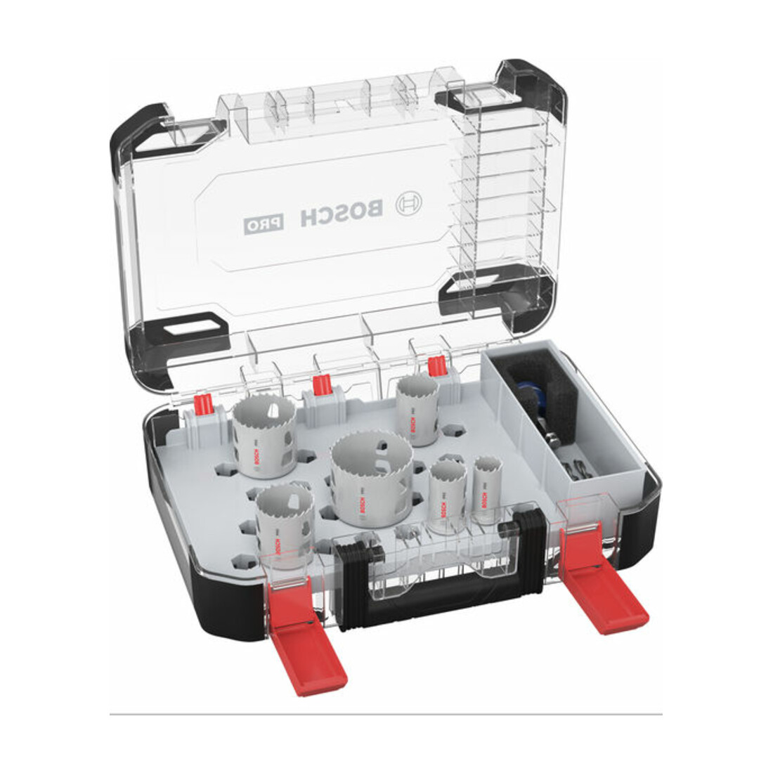 Bosch PRO Multi Material PC Plus Lochsägen-Set, 20, 44, 64 mm, 9-tlg.