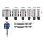 Bosch PRO Multi Material PC Plus Lochsägen-Set, 20, 44, 64 mm, 9-tlg.-4