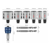 Bosch PRO Multi Material PC Plus Lochsägen-Set, 20-65 mm, 9-tlg.-4
