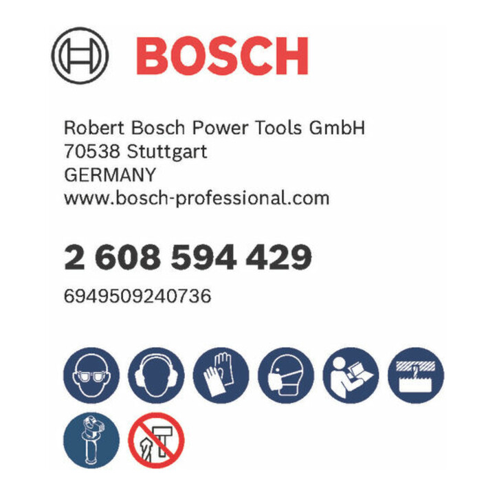 Bosch PRO Multi Material PC Plus Lochsägen-Set, 20-65 mm, 9-tlg.