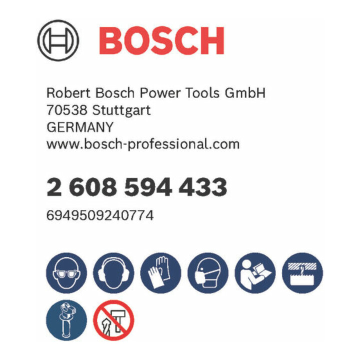 Bosch PRO Multi Material PC Plus Lochsägen Set, 22-86 mm, 13-tlg.