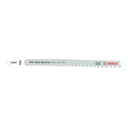 Bosch PRO Multi Material thick and thin T345XF Stichsägeblatt, 132 mm, 2-tlg.