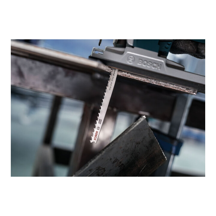 Bosch PRO Multi Material thick and thin T345XF Stichsägeblatt, 132 mm, 2-tlg.