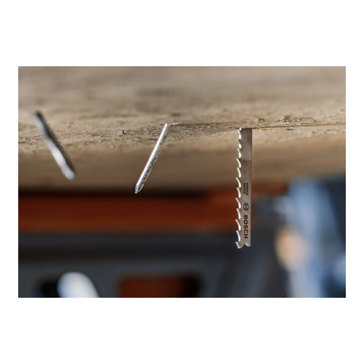 Bosch PRO Multi Material thick and thin T345XF Stichsägeblatt, 132 mm, 2-tlg.