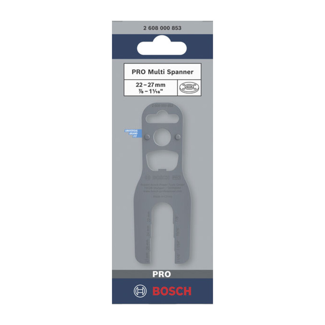 Bosch PRO Multi-sleutel, 22–27 mm
