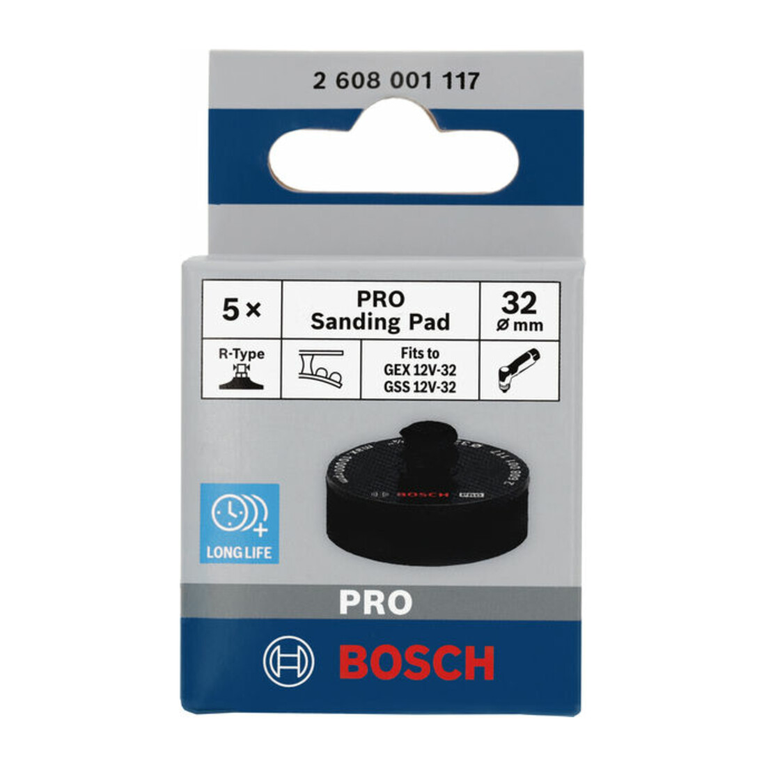 Bosch PRO Multihole Schleifteller, 32 mm, PSA