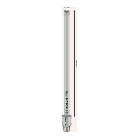Bosch PRO Nassbohrkrone, 18 x 300 mm, G 1/2"
