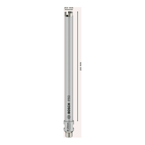Bosch PRO Nassbohrkrone, 25 x 300 mm, G 1/2"