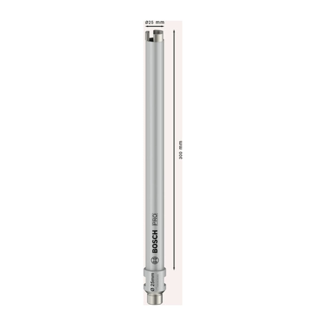 Bosch PRO Nassbohrkrone, 25 x 300 mm, G 1/2"