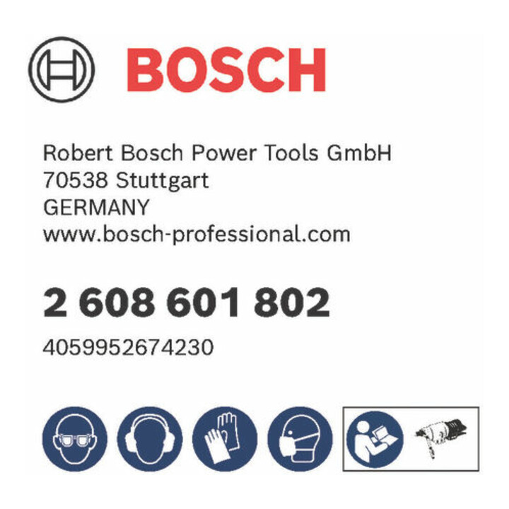 Bosch PRO Nassbohrkrone, 300 x 450 mm, 1 1/4" UNC