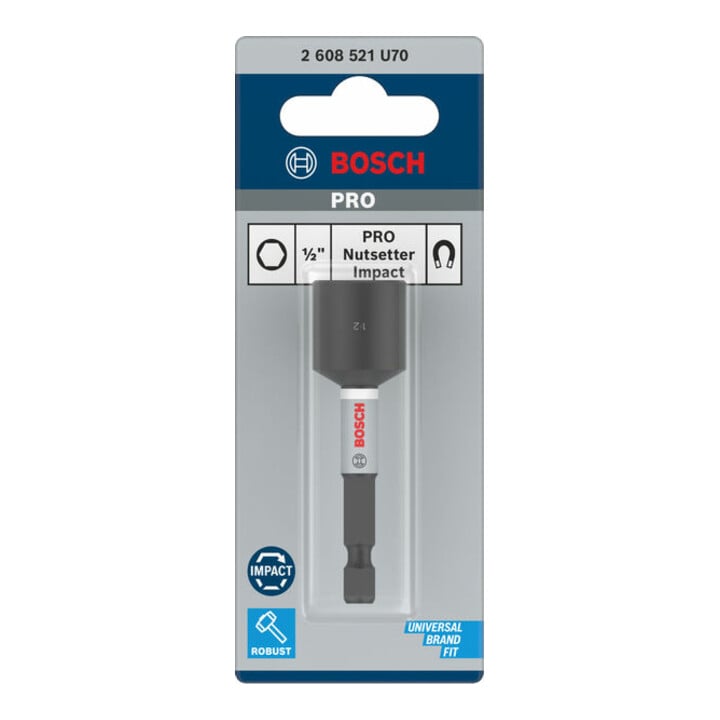 Bosch PRO Nutsetter Impact , 1/2" x 65 mm, 2 9/16" x 65 mm
