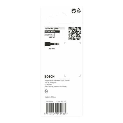 Bosch PRO Nutsetter Impact , 1/2" x 65 mm, 2 9/16" x 65 mm