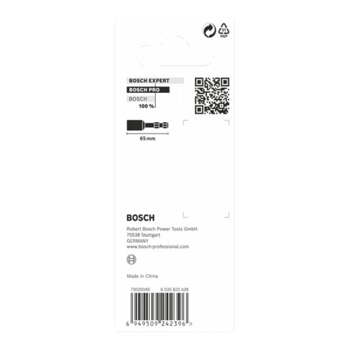 Bosch PRO Nutsetter Impact, 1/4" x 65 mm, 2 9/16" x 65 mm