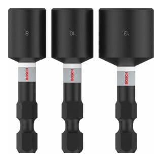 Bosch PRO Nutsetter Impact Set, 8 x 50, 10 x 50, 13 x 50 mm, 3-tlg.