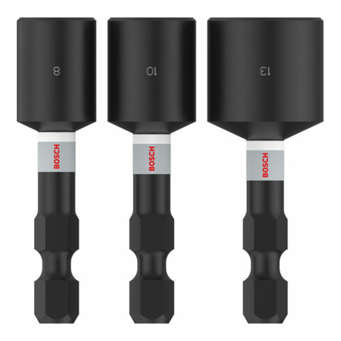 Bosch PRO Nutsetter Impact Set, 8 x 50, 10 x 50, 13 x 50 mm, 3-tlg.
