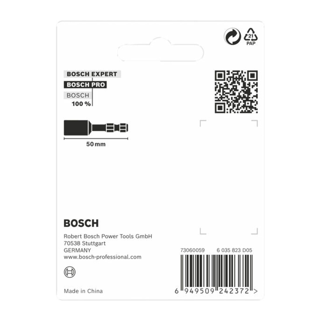 Bosch PRO Nutsetter Impact Set, 8 x 50, 10 x 50, 13 x 50 mm, 3-tlg.